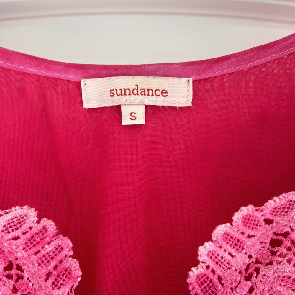 Sundance pink blouse Small - Picture 2 of 5